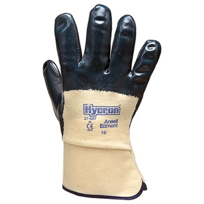 Fodera di jersey e rivestimento in nitrile sul palmo e manichetta di, Guanti di protezione, industrial | Magnabosco Express - 00126984